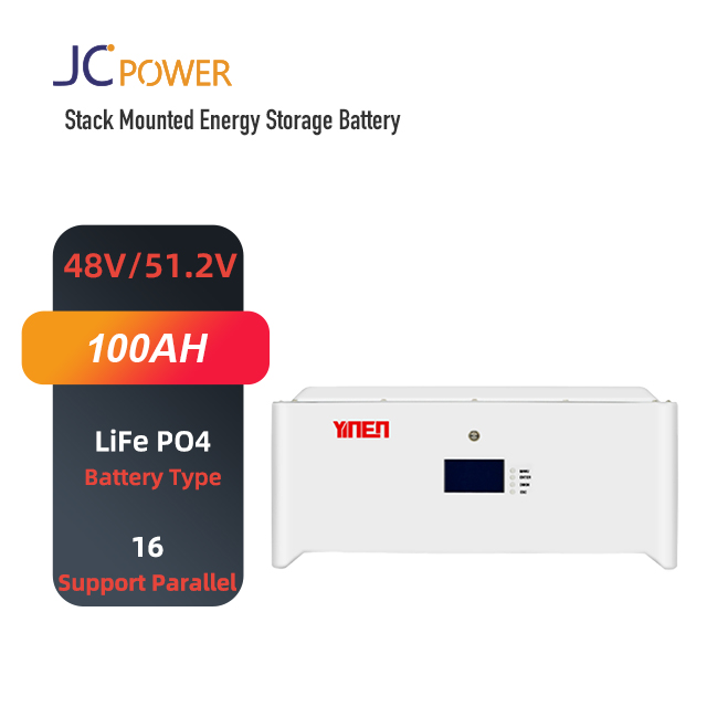 Stacked Type Lithium Batteries Pack 24V 48v 51.2V 100ah 200ah Lifepo4 Lithium ion Battery