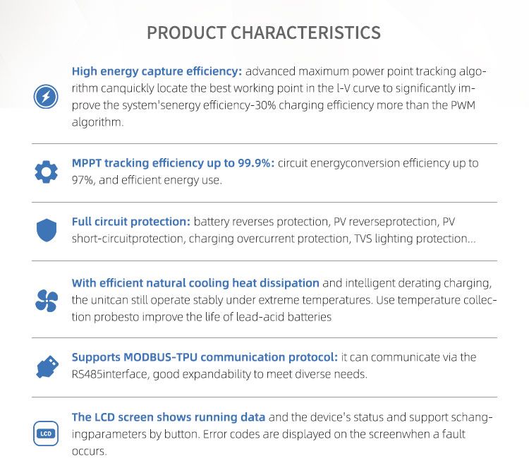 MPK SERIES MPPT Solar Controller
